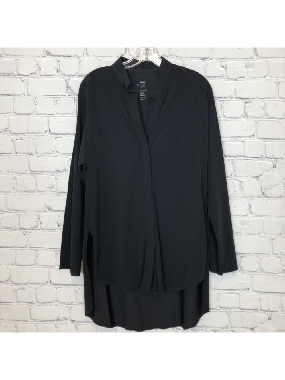 Aday Black Something Borrowed Shirt Size L